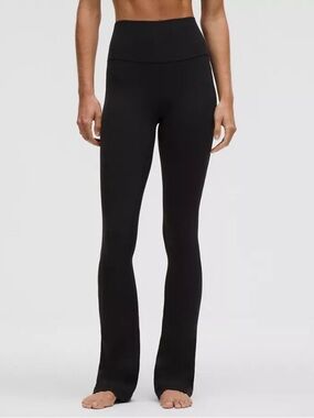 Lululemon Align HR High-Rise Mini-Flare Pant Black Size 2